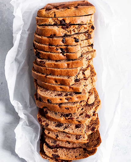 Cinnamon Raisin Bread {Paleo}