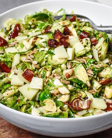 Shaved Brussels Sprouts Salad Recipe