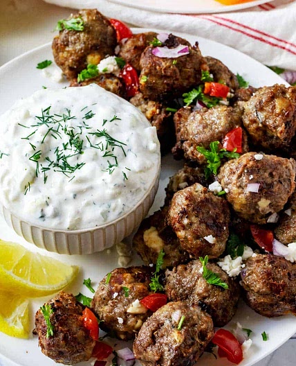 Keto Lamb Meatballs