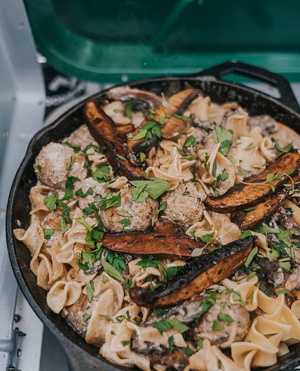 Easy Meatball Stroganoff