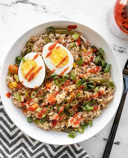 One Pot Veggie Rice Bowl