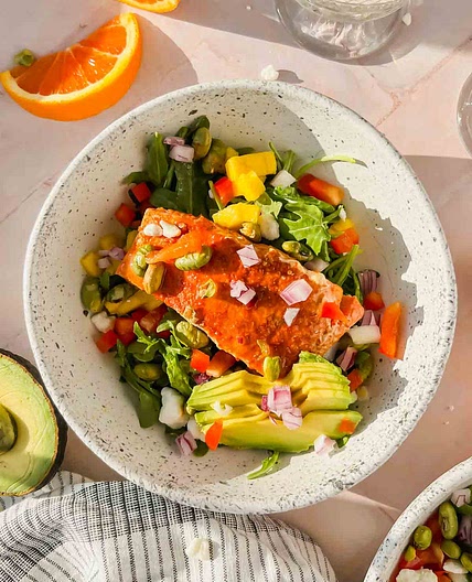 Mango Salmon Salad