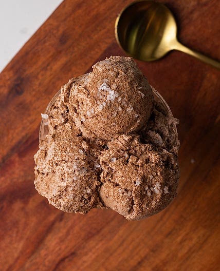 Chocolate Cottage Cheese Ice Cream (ice cream)