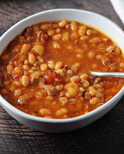 Instant Pot Navy Bean Soup with Ham