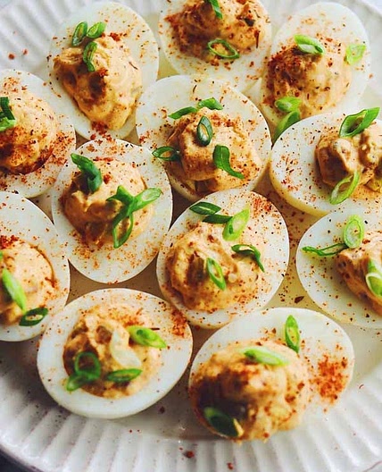 Cajun Deviled Eggs