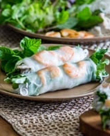 Pork and Shrimp Spring Rolls