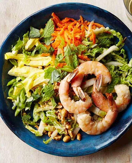 Shrimp Pad Thai Salad