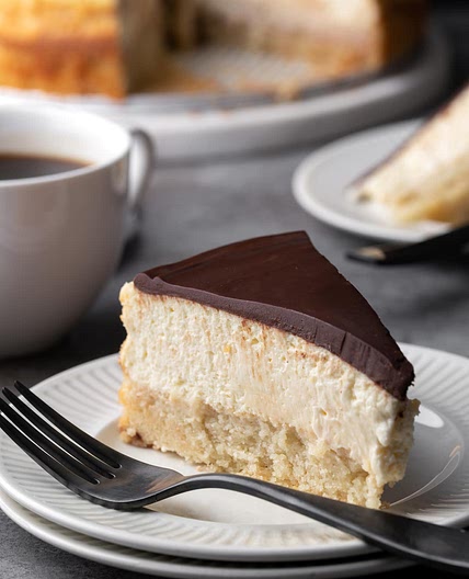 Boston Cream Pie Cheesecake