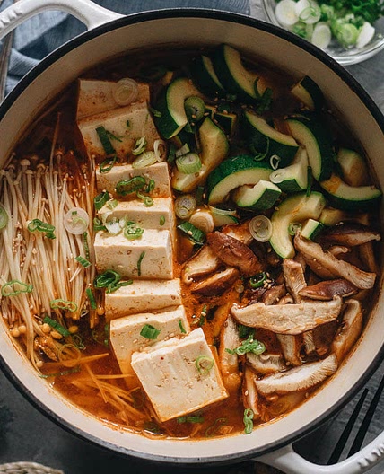 Vegan Kimchi Jjigae