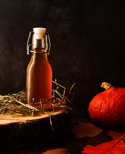 Fresh Pumpkin Juice Simple Syrup