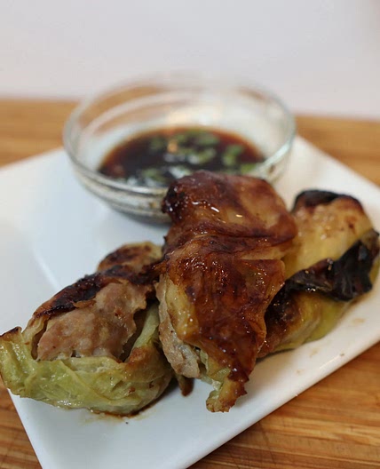 Cabbage Pot Stickers — Keto Twins