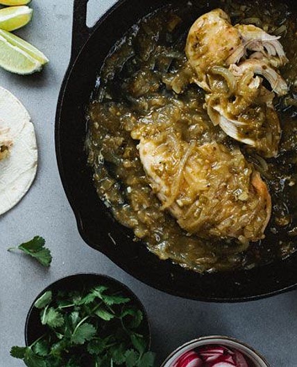 Chicken with Salsa Verde