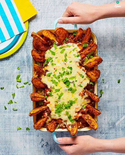 Chilli Cheesy Nachos | Slimming & Weight Watchers Friendly