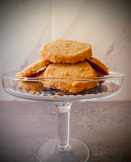 Brown Sugar Brown Butter Shortbread Cookies