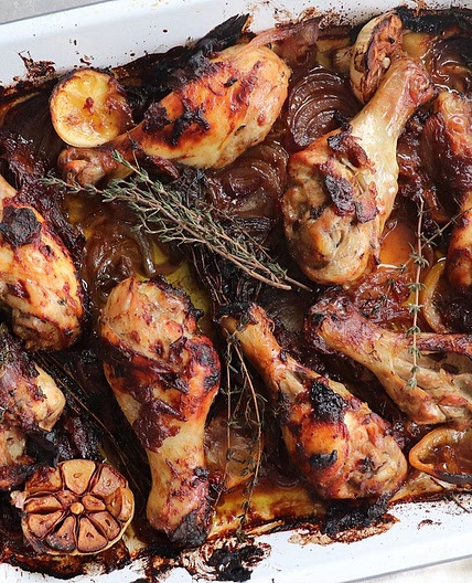 Haroset Chicken with Thyme Recipe