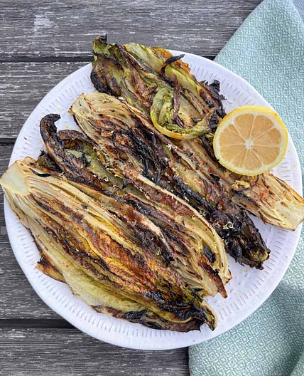 Grilled Romaine