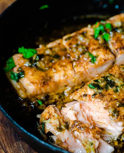 Pan Seared Cajun Salmon