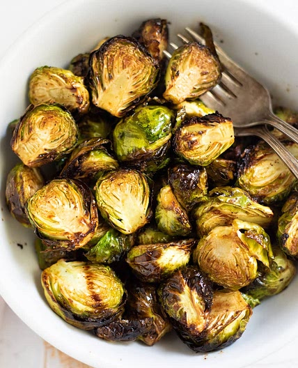 Crispy Air Fryer Brussels Sprouts