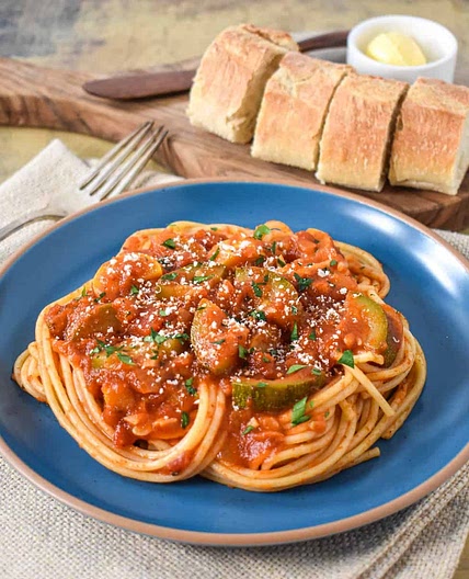 Spaghetti Sauce with Squash