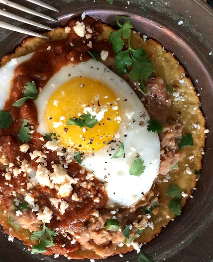 Fire Roasted Tomato Huevos Rancheros