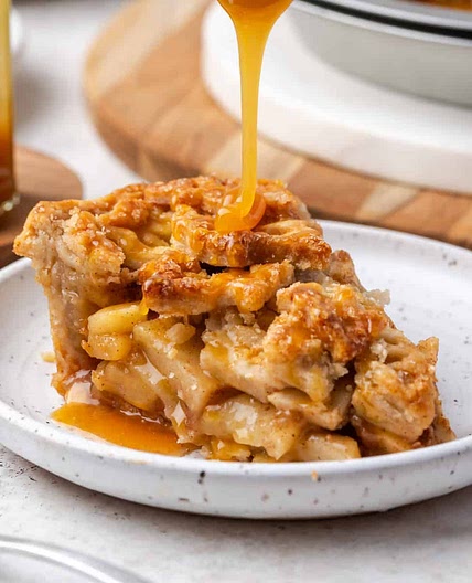 Salted Caramel Apple Pie