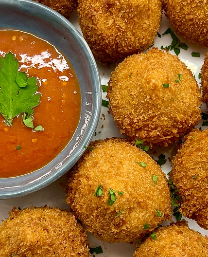Vegan Coxinha - Brazilian Mushroom Croquettes