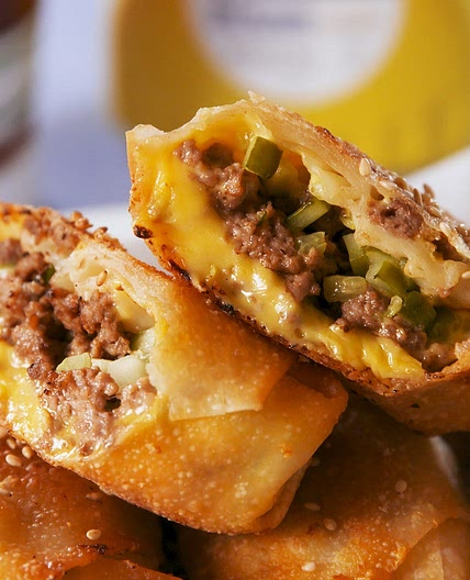Big Mac Egg Rolls