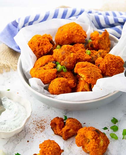 Cauliflower Buffalo Wings