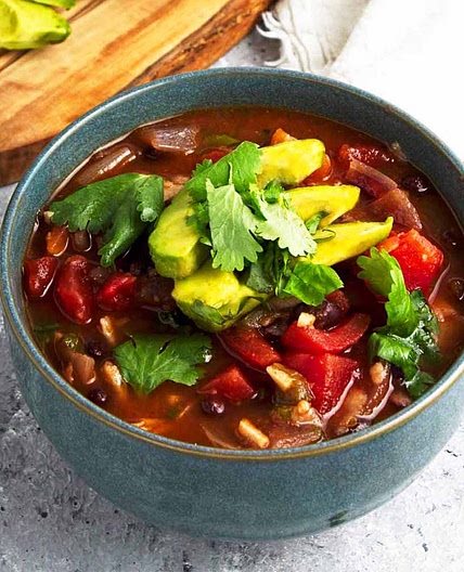 Vegan Tortilla Soup (Easy One-Pot Meal!)