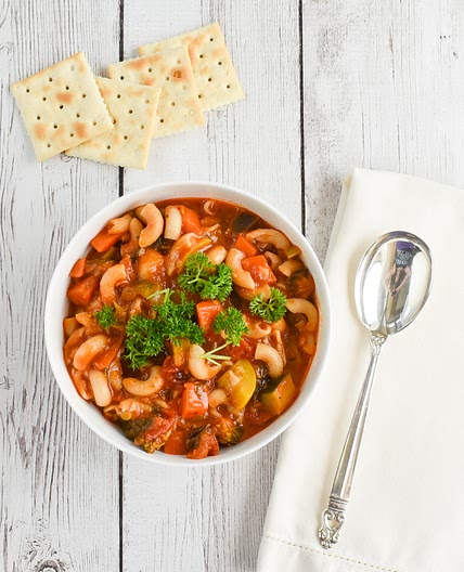 Low-FODMAP Minestrone Vegetable Soup Recipe; Gluten-free, Vegan