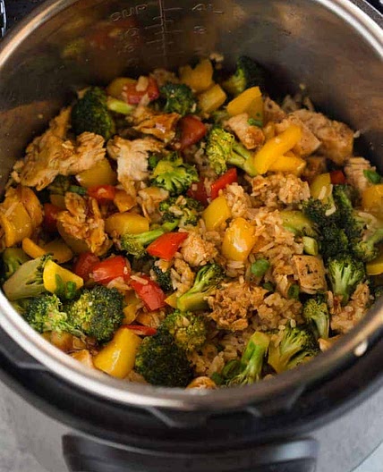 Instant Pot Chicken Teriyaki Bowls