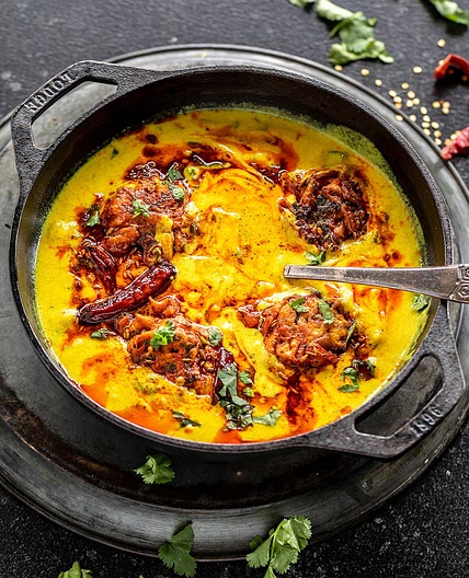 Punjabi Kadhi Pakora