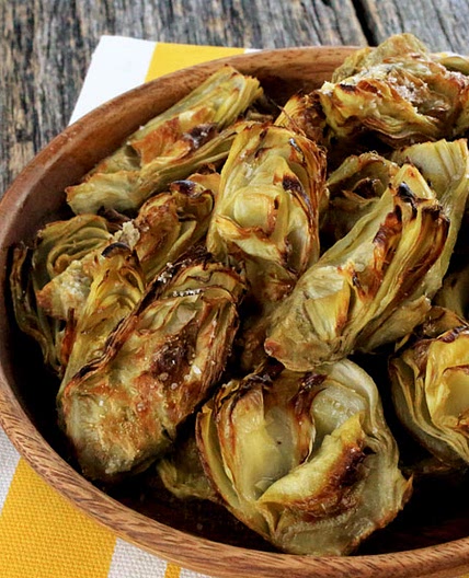 Roasted Artichoke Hearts Recipe