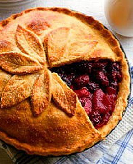 Apple and Blackberry Pie