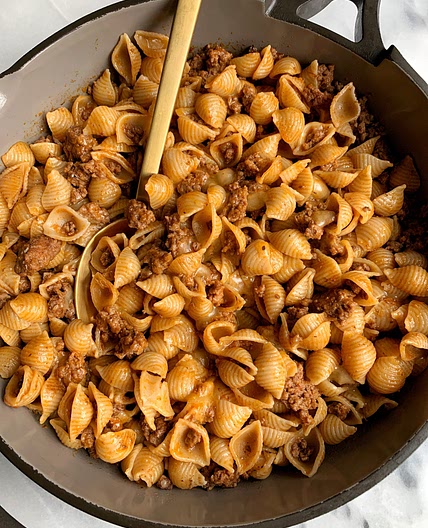 One-Skillet Gluten-free Hamburger Helper