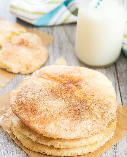 Microwave Snickerdoodle Cookie