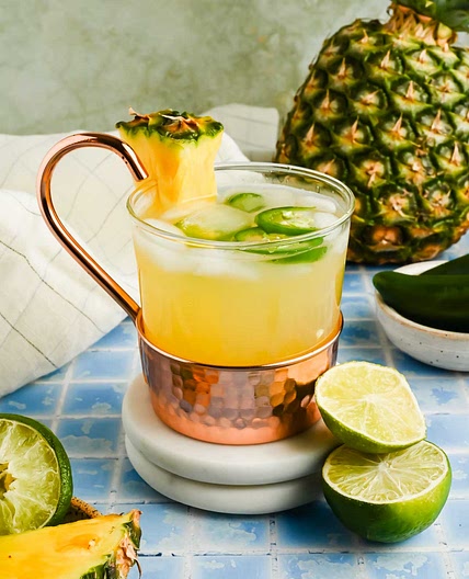 Pineapple Moscow Mule