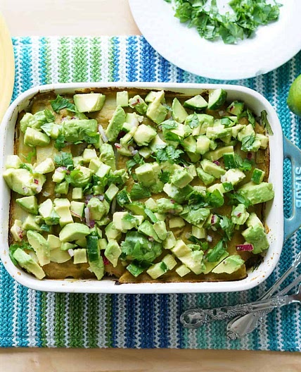 Green Enchilada Casserole with Chicken (AIP, Paleo, Whole30, Gluten-Free)