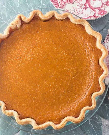 Low FODMAP Classic Pumpkin Pie