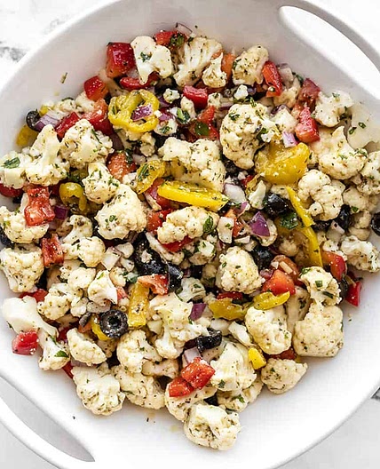 Marinated Cauliflower Salad