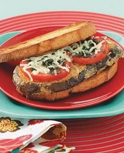 Breaded Eggplant Sandwiches