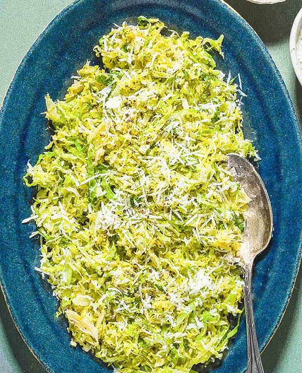 Cacio e Pepe Sautéed Cabbage