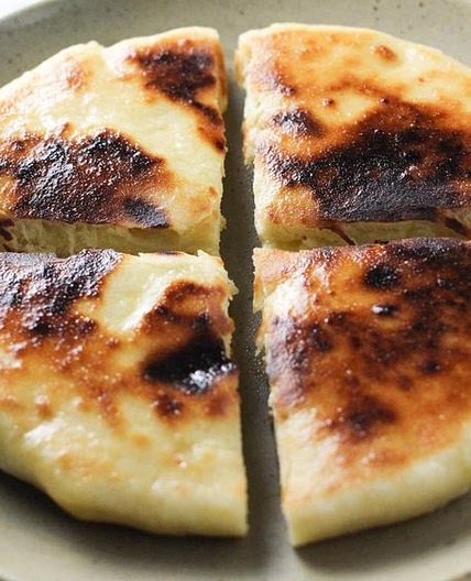 Imeruli Khachapuri (Georgian Cheese Bread)