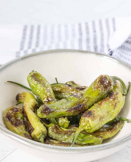 Grilled Shishito Peppers