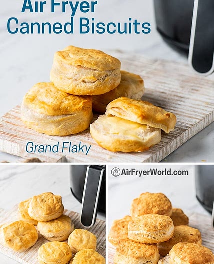 Canned Refrigerated Biscuits in Air Fryer
