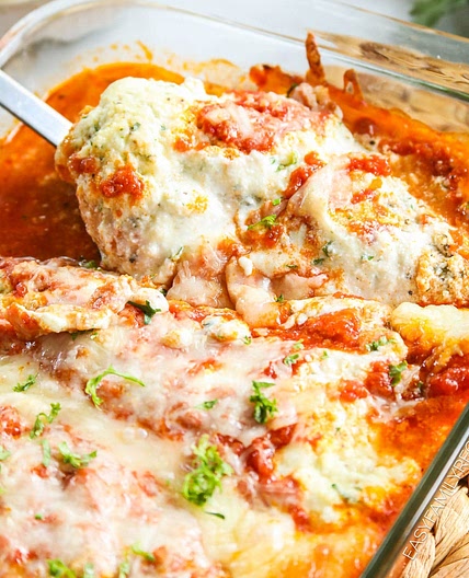 Lasagna Chicken Bake