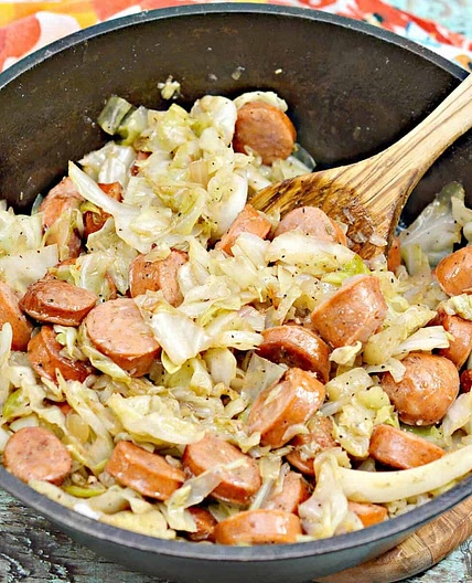 Sausage and Cabbage Skillet