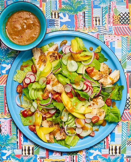 Chicken and Mango Salad | Slimming & Weight Watchers Friendly