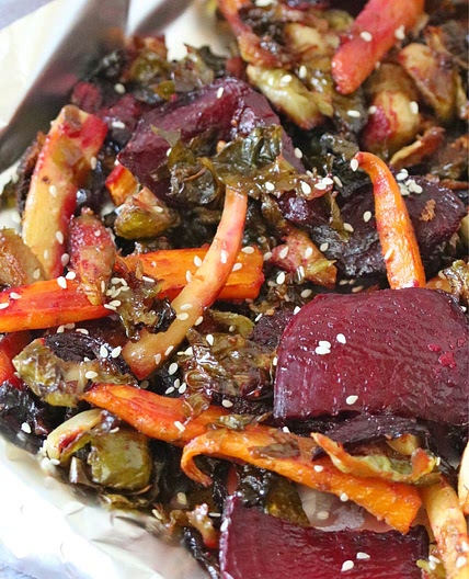 Paleo Roasted Root Vegetables