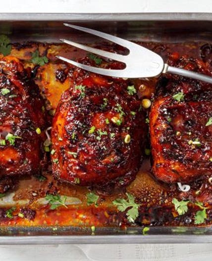 Slow Cooker Honey Turkey Thighs